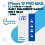 LCD ekran + touch screen | iPhone 17 PRO MAX | SAMO DIJAGNOSTIRAJUĆI | SOFT OLED | 120Hz - Slika 4