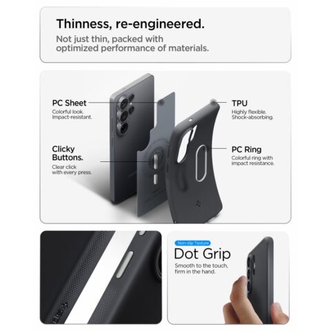 SPIGEN NANO POP MAG MAGSAFE zaštita za Samsung GALAXY S26 ULTRA (BLACK SESAME) - Slika 10