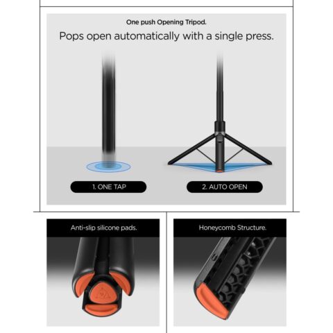 SPIGEN ŠTAP & TRIPOD S581W MAGSAFE BLUETOOTH 2 u 1 - Slika 15