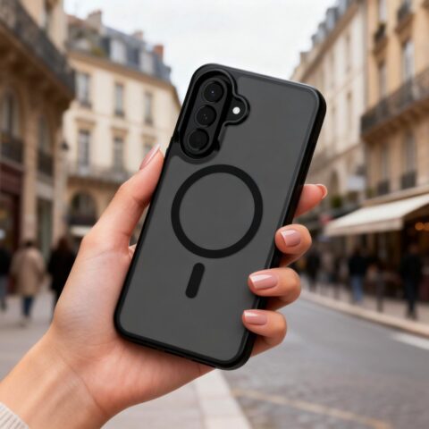 TECH-PROTECT MAGCAM MAGSAFE zaštita za GALAXY A36 / A56 / A37 5G (MATTE BLACK) - Slika 5