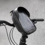 Wozinsky torba za volan bicikla s futrolom za telefon 1L crna (WBB16BK) - Slika 19