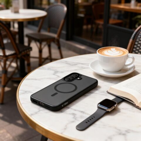 TECH-PROTECT MAGCAM MAGSAFE zaštita za GALAXY A36 / A56 / A37 5G (MATTE BLACK) - Slika 7