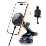 TECH-PROTECT V9 ARCTICBOOST MAGNETIC MAGSAFE DASHBOARD & VENT bežični punjač 25W QI2.2 - Slika 3