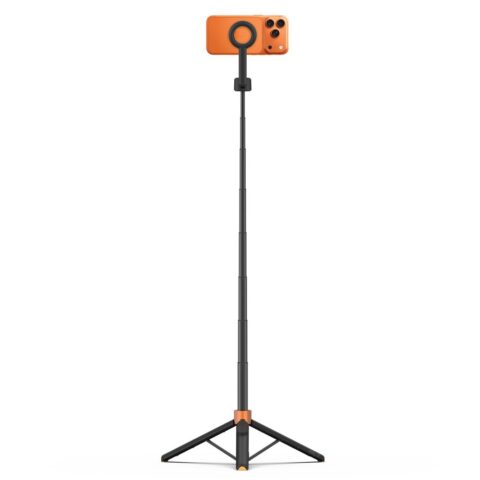 TECH-PROTECT L10S MAGSAFE BLUETOOTH SELFIE STICK TRIPOD 2 u 1 (BLACK/ORANGE) - Slika 2