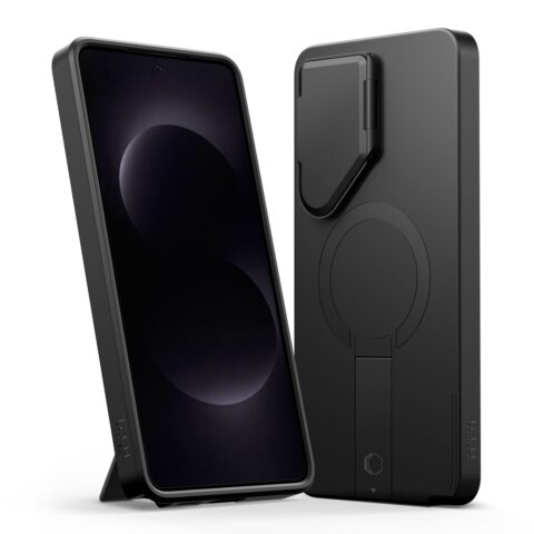 TECH-PROTECT KEVLAR AURA MAGSAFE zaštita Samsung GALAXY S26 ULTRA (BLACK/ORANGE) - Slika 3