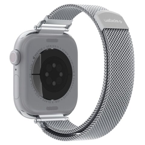 SPIGEN WBM4 narukvica APPLE WATCH 8 / 9 / 10 / 11 / SE (40 / 41 / 42 mm) SILVER - Slika 3