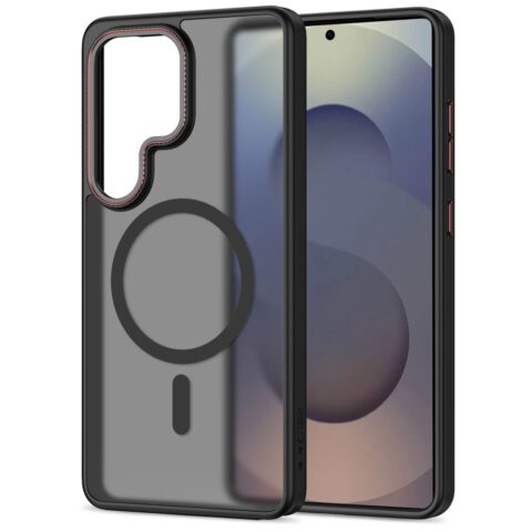 TECH-PROTECT MAGCAM MAGSAFE zaštita za GALAXY S26 ULTRA (MATTE BLACK/RED) - Slika 3