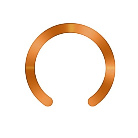 TECH-PROTECT MMP-210 MAGNETIC MAGSAFE RING 2 komada BLACK & COSMIC ORANGE - Slika 3