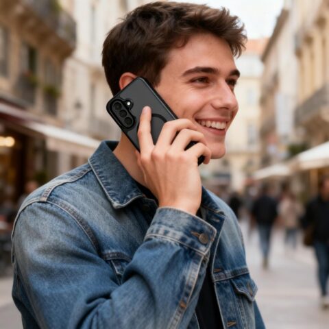 TECH-PROTECT MAGCAM MAGSAFE zaštita za GALAXY A36 / A56 / A37 5G (MATTE BLACK) - Slika 9