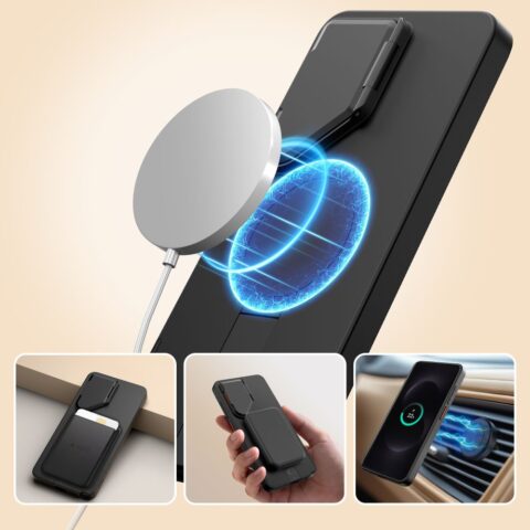 TECH-PROTECT KEVLAR AURA MAGSAFE zaštita Samsung GALAXY S26 ULTRA (BLACK/ORANGE) - Slika 4