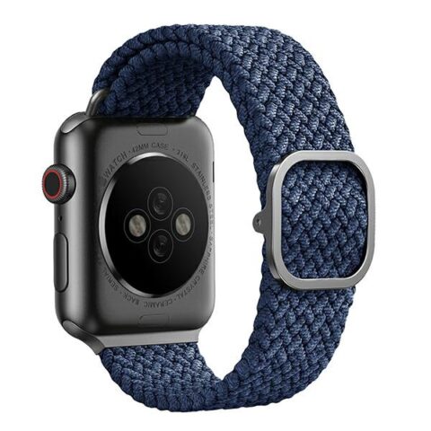 Uniq Aspen Braided narukvica za Apple Watch 1-10/SE/SE2 40/38/41mm - plava - Slika 4