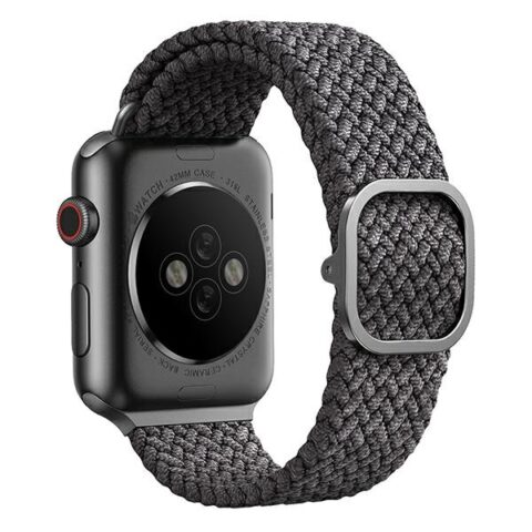 Uniq Aspen Braided narukvica za AppleWatch 1-10/SE/SE2 40/38/41mm – siva - Slika 7