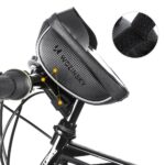 Wozinsky torba za volan bicikla s futrolom za telefon 1L crna (WBB16BK) - Slika 5