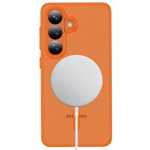 TECH-PROTECT MAGMAT MAGSAFE zaštita za Samsung Galaxy S26 (MATTE ORANGE) - Slika 5