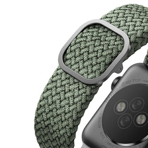 Uniq Aspen Braided narukvica za Apple Watch 1-10/SE/SE2 40/38/41mm – zelena - Slika 9