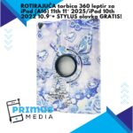 ROTIRAJUĆA torbica 360 leptir za iPad (A16) 11th 11" 2025/iPad 10th 2022 10.9"+ STYLUS olovka GRATIS! - Slika 8