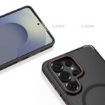 TECH-PROTECT MAGCAM MAGSAFE zaštita za GALAXY S26 ULTRA (MATTE BLACK/RED) - Slika 6