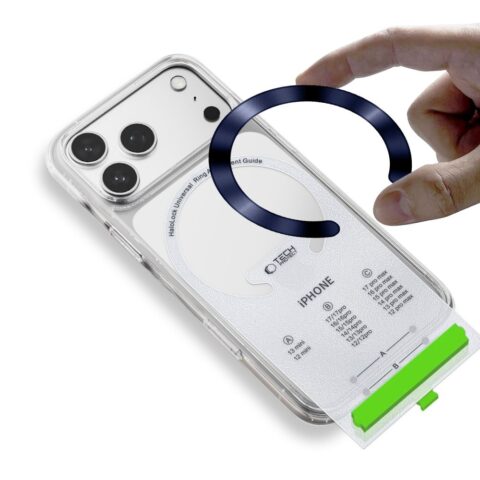 TECH-PROTECT MMP-210 MAGNETIC MAGSAFE RING 2 komada DEEP BLUE & SILVER - Slika 5