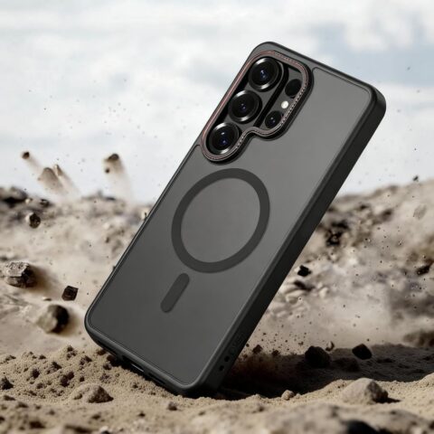 TECH-PROTECT MAGCAM MAGSAFE zaštita za GALAXY S26 ULTRA (MATTE BLACK/RED) - Slika 7