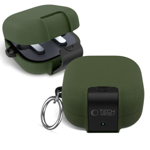 TECH-PROTECT SLIM HOOK zaštita za SAMSUNG GALAXY BUDS 4 / 4 PRO (OLIVE GREEN) - Slika 6