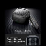 SPIGEN RUGGED ARMOR zaštita za SAMSUNG GALAXY BUDS 4 / 4 PRO (MATTE CRNA) - Slika 8