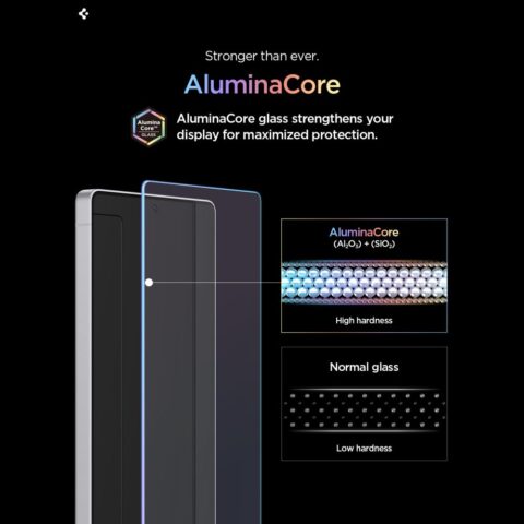 2x SPIGEN GLAS.TR "EZ FIT PRO AC" ANTI REFLECTION kaljena stakla GALAXY S26 ULTRA - Slika 8