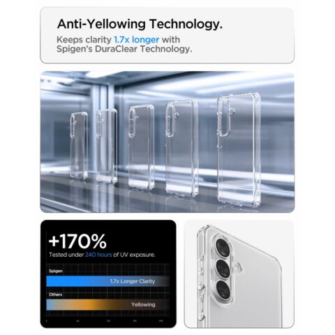 SPIGEN ULTRA HYBRID zaštita za Samsung GALAXY S26+ PLUS (CRYSTAL CLEAR) - Slika 8