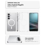 SPIGEN ULTRA HYBRID MAG MAGSAFE zaštita za Samsung GALAXY S26+ PLUS (CLEAR/WHITE) - Slika 8