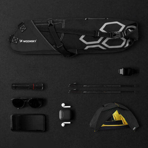 Wozinsky torba za bicikl - velika torba za bicikal od 12 litara - crna (WBB9BK) - Slika 9