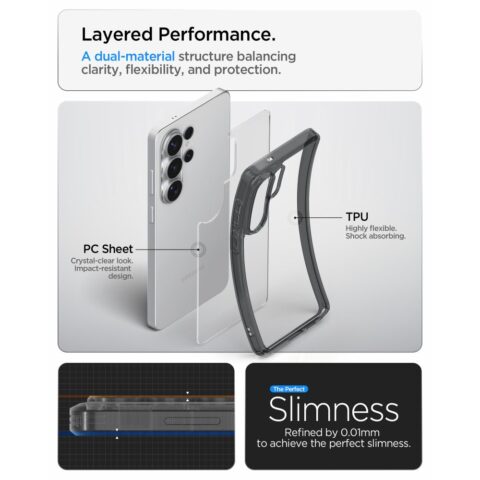 SPIGEN ULTRA HYBRID zaštita za Samsung GALAXY S26 ULTRA (SPACE CRYSTAL) - Slika 9