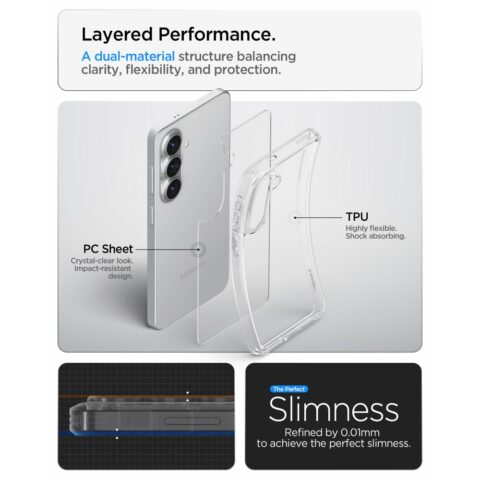 SPIGEN ULTRA HYBRID zaštita za Samsung GALAXY S26+ PLUS (CRYSTAL CLEAR) - Slika 9