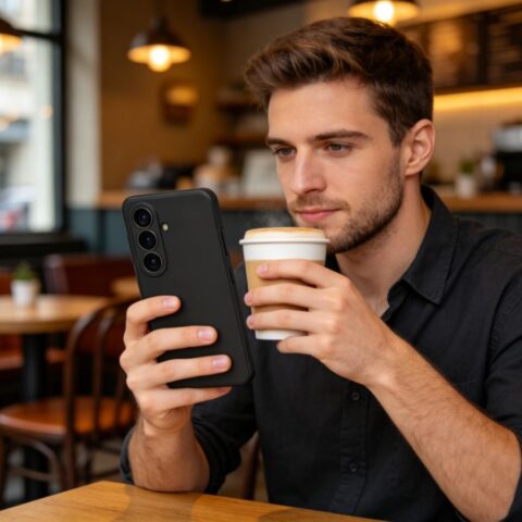 TECH-PROTECT SILICONE MAGSAFE zaštita za GALAXY S26+ PLUS (crna) - Slika 7