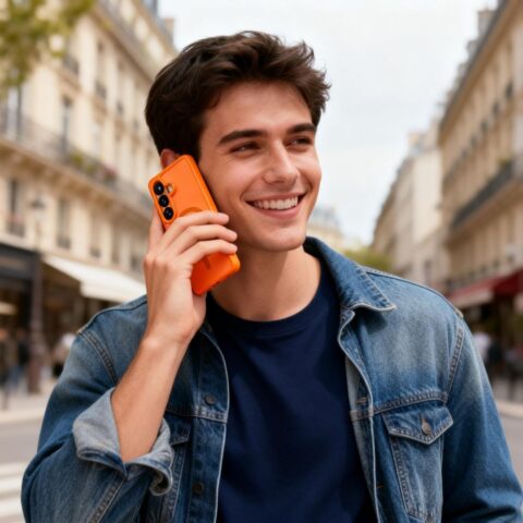 TECH-PROTECT MAGMAT MAGSAFE zaštita za Samsung Galaxy S26 (MATTE ORANGE) - Slika 9