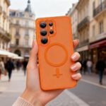 TECH-PROTECT MAGMAT MAGSAFE zaštita za Samsung Galaxy S26 ULTRA (MATTE ORANGE) - Slika 9