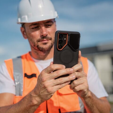 TECH-PROTECT KEVLAR AURA MAGSAFE zaštita Samsung GALAXY S26 (BLACK/ORANGE) - Slika 9