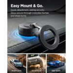 SPIGEN MFT36 VACUUMLOCK MAGNETIC MAGSAFE DASHBOARD auto držač - Slika 8