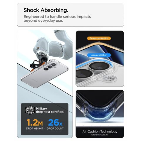 SPIGEN ULTRA HYBRID zaštita za Samsung GALAXY S26+ PLUS (CRYSTAL CLEAR) - Slika 10