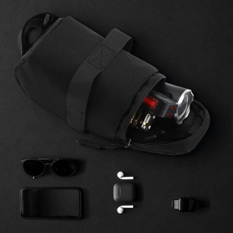 Wozinsky mala torba za bicikl ispod sjedala, kapacitet 0,6 l – crna - Slika 10