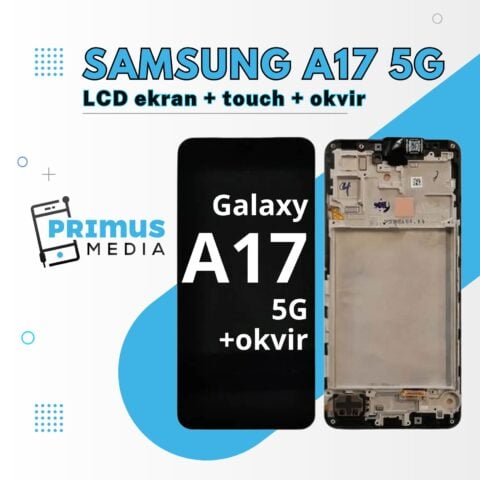 iPhone 16 serija – kopija – kopija LCD ekran + Touch screen + okvir Samsung A17 5G - Slika 1