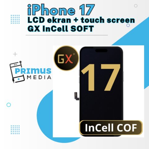 LCD ekran + touch screen | iPhone 17 | KOMPLET | soft InCell GX - Slika 1