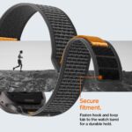 SPIGEN ATHLEX AIR 2 narukvica za APPLE WATCH 8 / 9 / 10 / 11 / SE / ULTRA (44 / 45 / 46 / 49 mm) ACTIVE BLACK / ORANGE - Slika 12