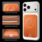 SPIGEN VALENTINUS MAGFIT+ univerzalni magnetic držač kartica (METALLIC ORANGE) - Slika 15