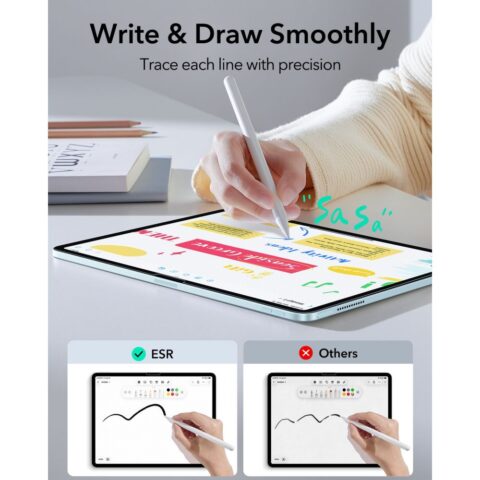 ESR PAPER FEEL 2-komada iPad AIR 13” 1 / 2 / 3 2024-2026 sa aplikatorom - Slika 3