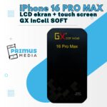 LCD ekran + touch screen | iPhone 16 PRO MAX | KOMPLET | soft InCell GX - Slika 4