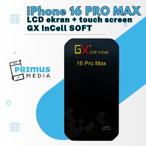 LCD ekran + touch screen | iPhone 16 PRO MAX | KOMPLET | soft InCell GX - Slika 4