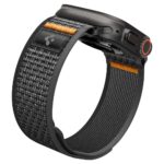 SPIGEN ATHLEX AIR 2 narukvica za APPLE WATCH 8 / 9 / 10 / 11 / SE / ULTRA (44 / 45 / 46 / 49 mm) ACTIVE BLACK / ORANGE - Slika 4