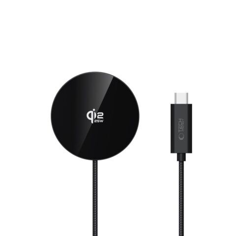 TECH-PROTECT A50 magnetski magsafe bežični punjač 25W QI2.2 (crni) - Slika 4