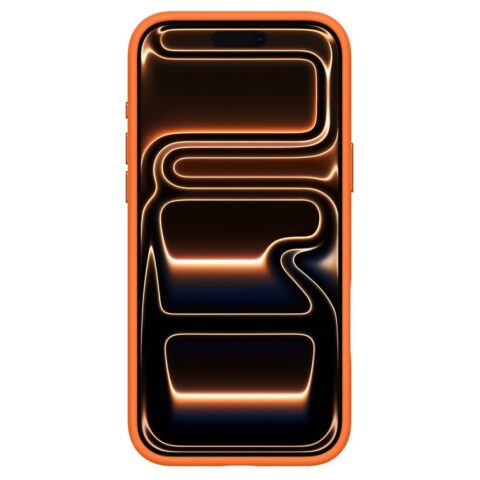 SPIGEN SILICONE FIT MAG MAGSAFE zaštita za iPHONE 17 PRO (COSMIC ORANGE) - Slika 5