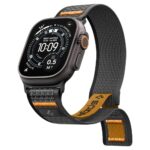 SPIGEN ATHLEX AIR 2 narukvica za APPLE WATCH 8 / 9 / 10 / 11 / SE / ULTRA (44 / 45 / 46 / 49 mm) ACTIVE BLACK / ORANGE - Slika 6