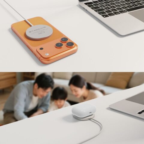 TECH-PROTECT A50 magnetski magsafe bežični punjač 25W QI2.2 (bijeli) - Slika 7